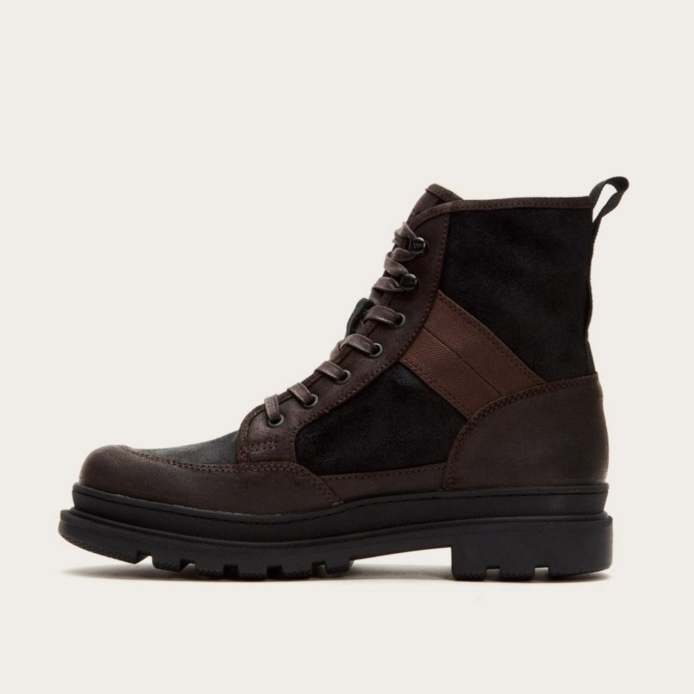 (LAST ONE) FRYE Lace Up Weatherproof Scout Boot - Picture 4 of 8